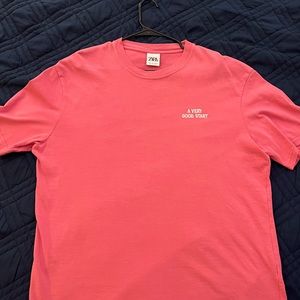 A very good start Zara T-shirt